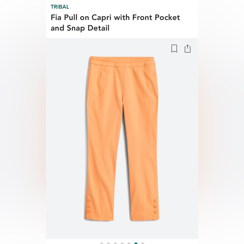 Tribal Fia pull on capri from stitch fix 0 X 25